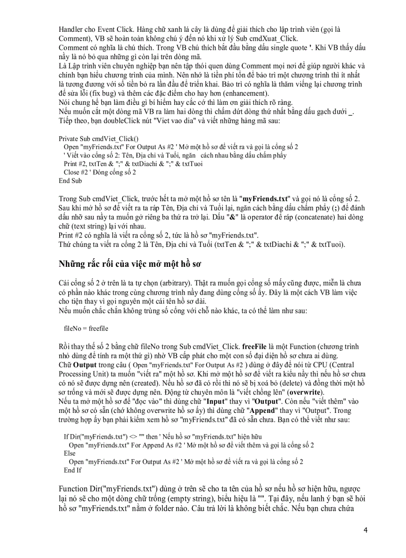 image for page Tự học Microsoft Visual Basic 6 0