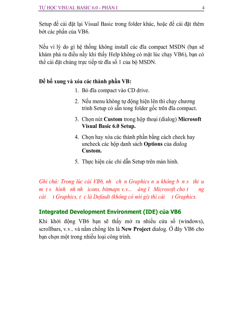 image for page Tự Học visual basic 6 0 Phần 1
