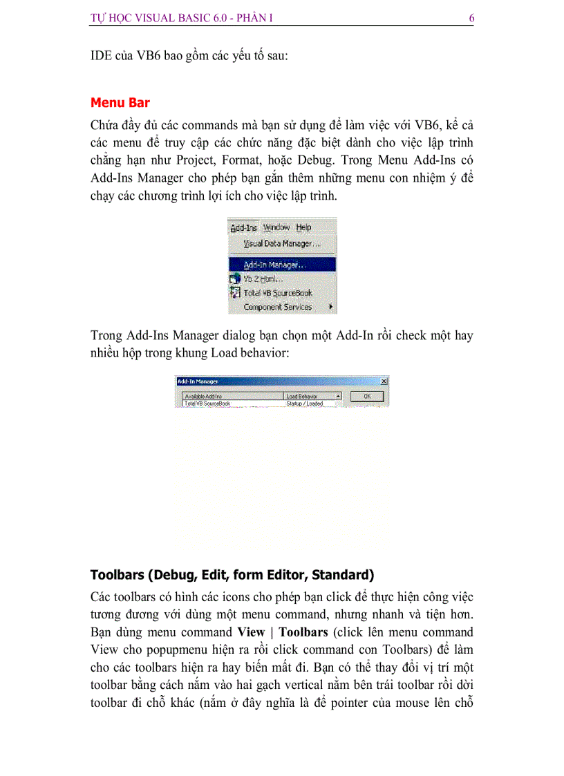 image for page Tự Học visual basic 6 0 Phần 1