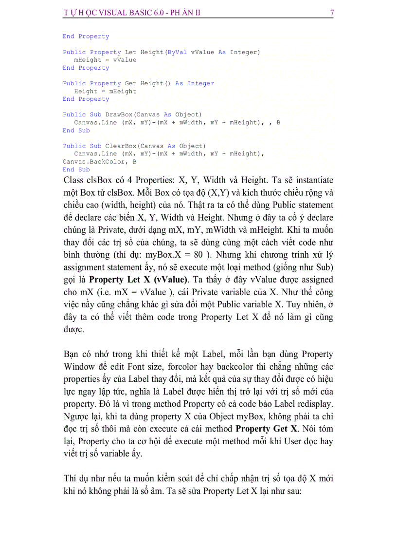 image for page Tự Học visual basic 6 0 Phần 2