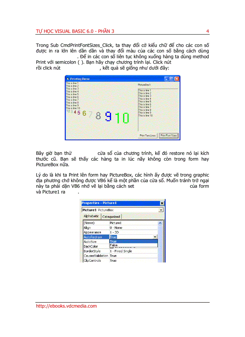 Tự Học visual basic 6 0 Phần 3