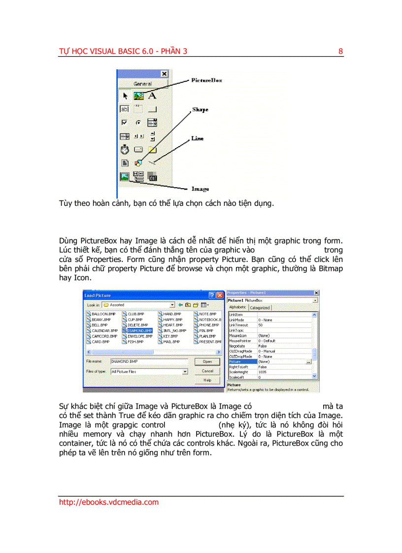 image for page Tự Học visual basic 6 0 Phần 3