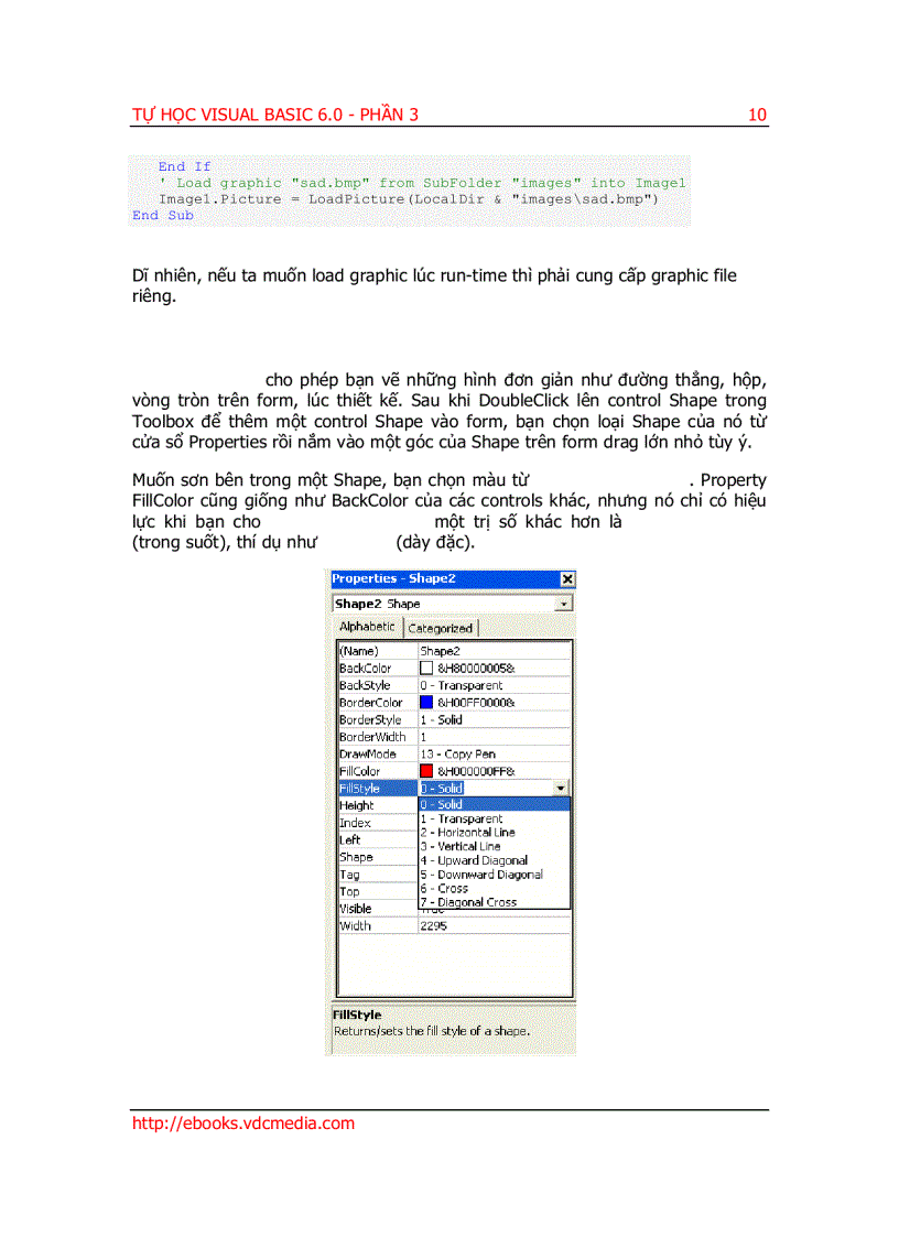 image for page Tự Học visual basic 6 0 Phần 3