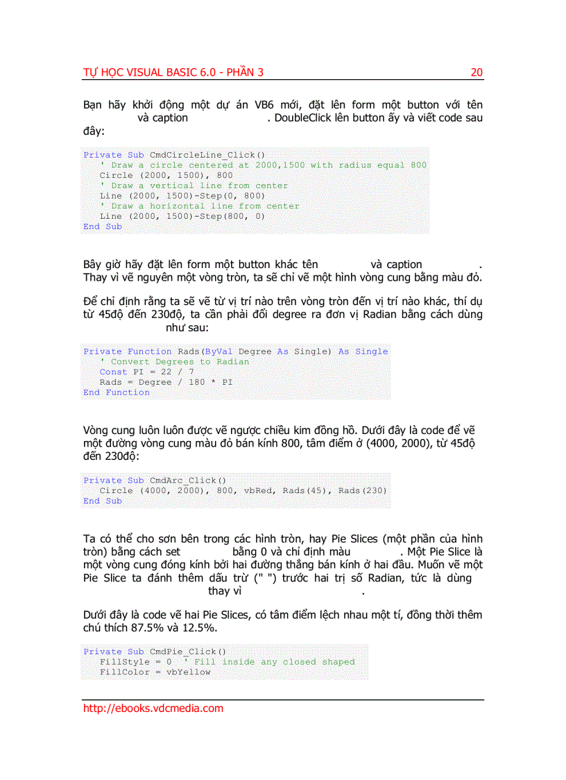 image for page Tự Học visual basic 6 0 Phần 3
