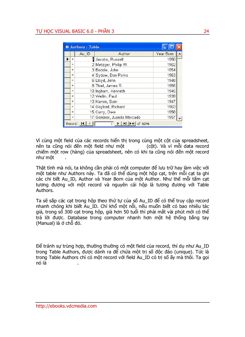image for page Tự Học visual basic 6 0 Phần 3