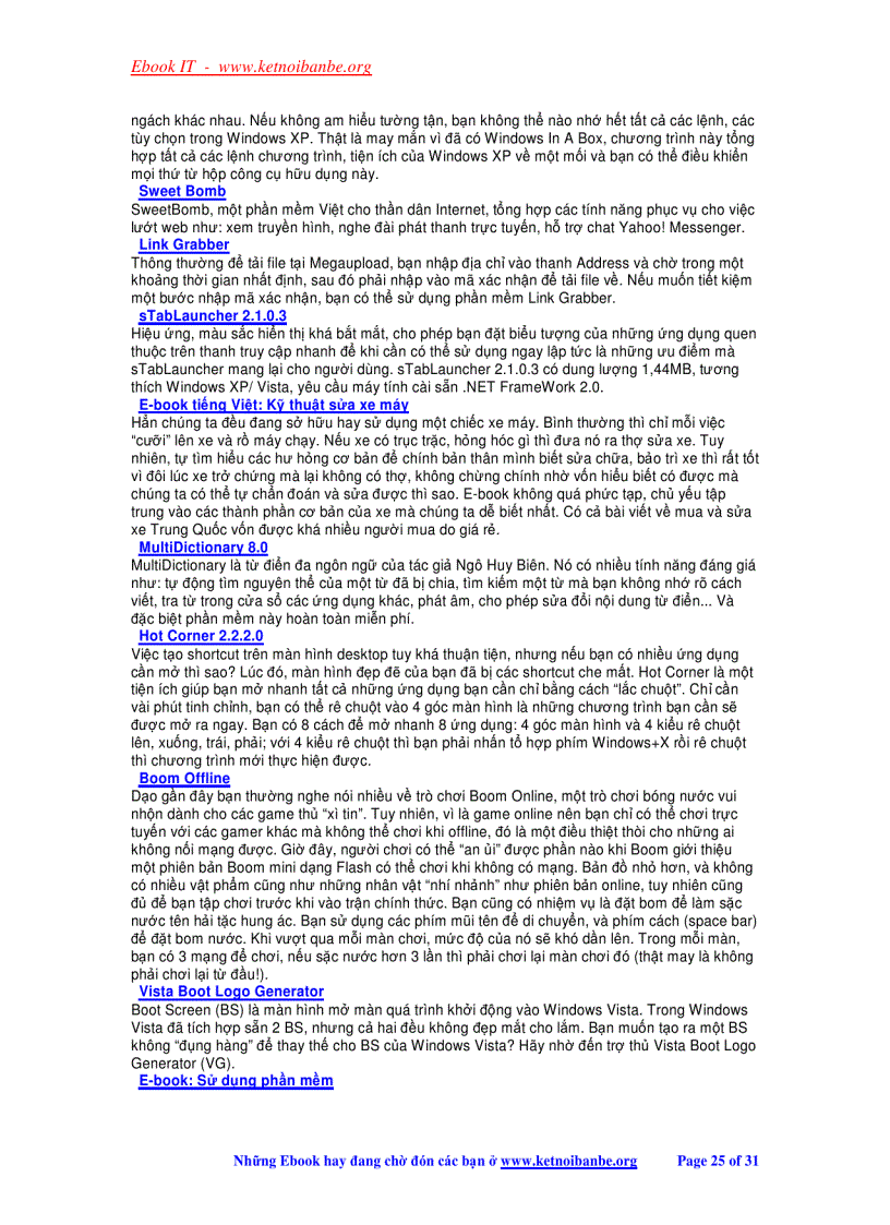 image for page Tuyển tập thủ thuật IT