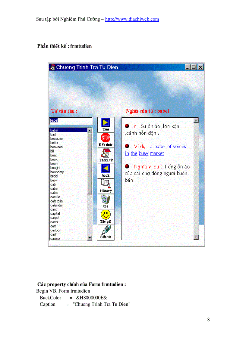 image for page Viết Chương Trình Điện Tử Bằng Visual Basic