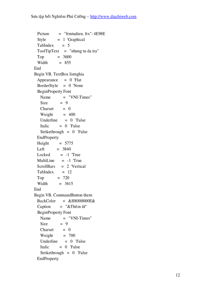 image for page Viết Chương Trình Điện Tử Bằng Visual Basic
