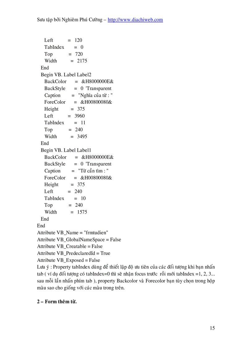 image for page Viết Chương Trình Điện Tử Bằng Visual Basic