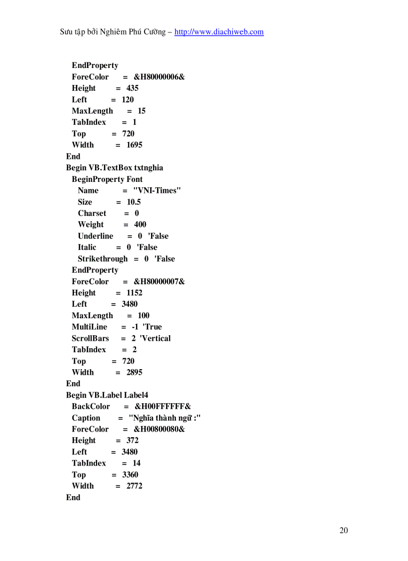 image for page Viết Chương Trình Điện Tử Bằng Visual Basic