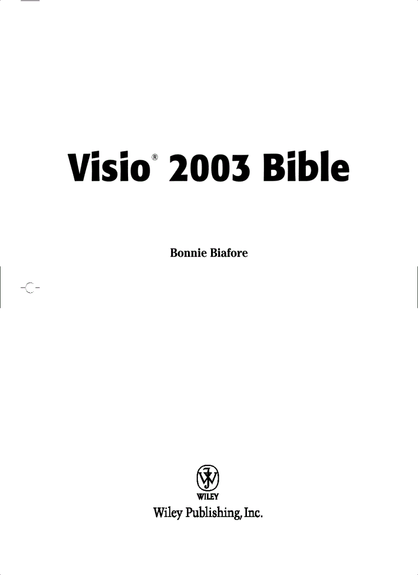 Visio 2003 Bible