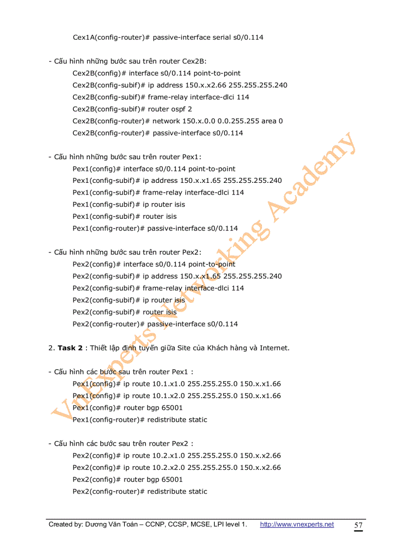 image for page VnExperts MPLS Lab Guide Version 1 0