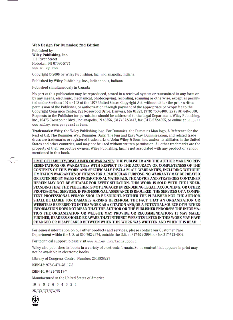 image for page Web Design 2nd Edititon