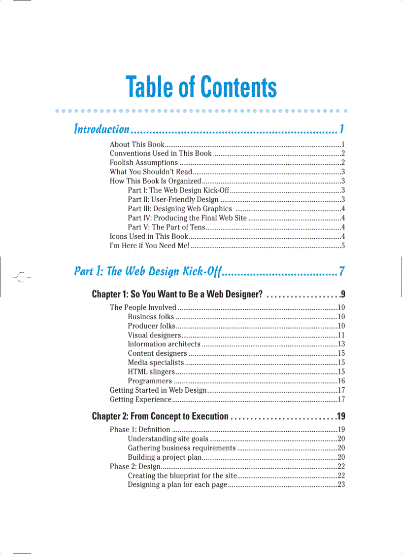 image for page Web Design 2nd Edititon