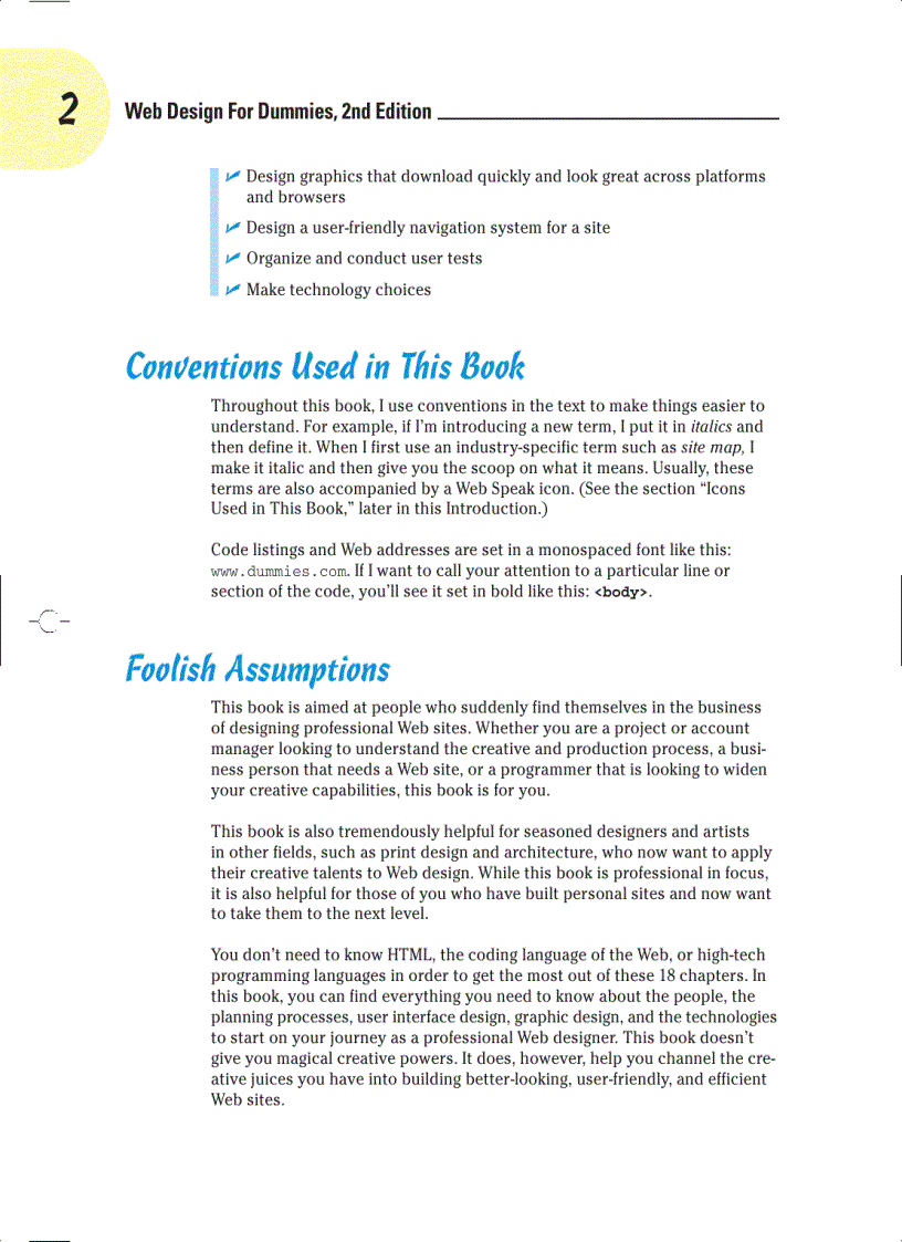 image for page Web Design 2nd Edititon