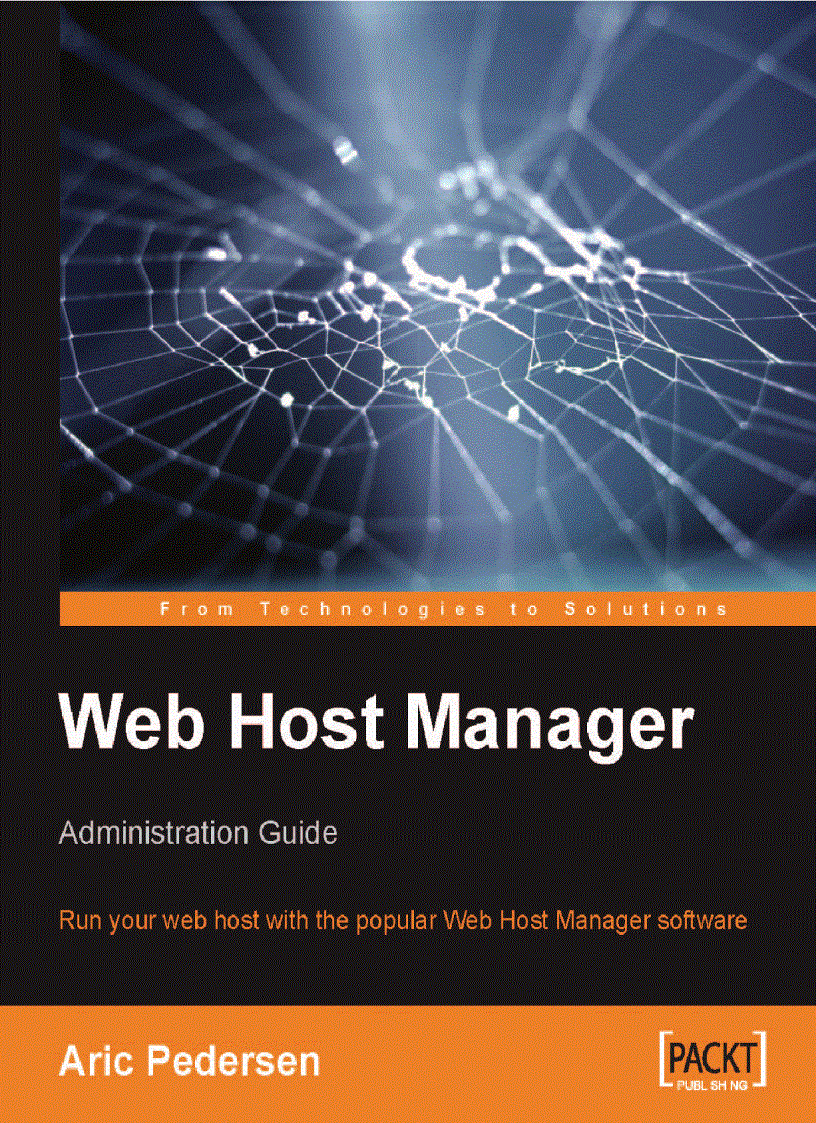 image for page Web Host Manager Administration Guide