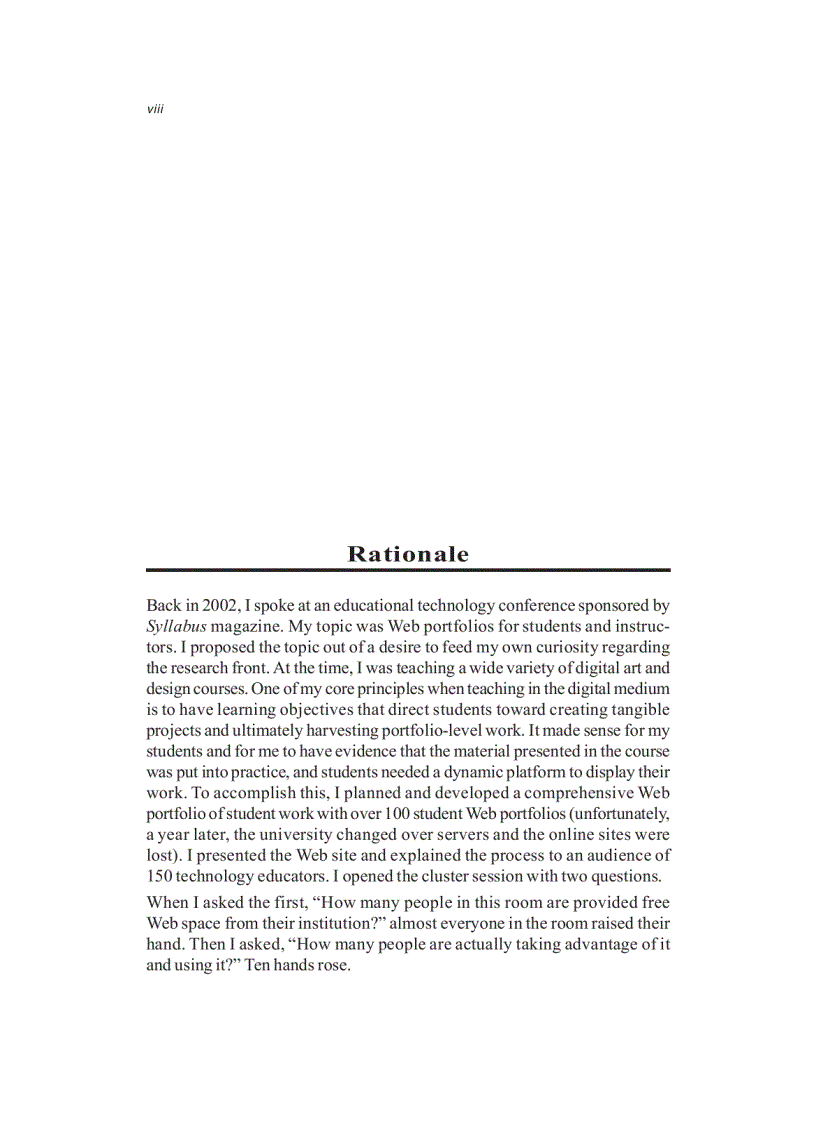 image for page Web Portfolio Design and Applications