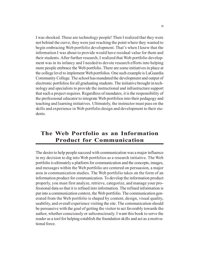 image for page Web Portfolio Design and Applications