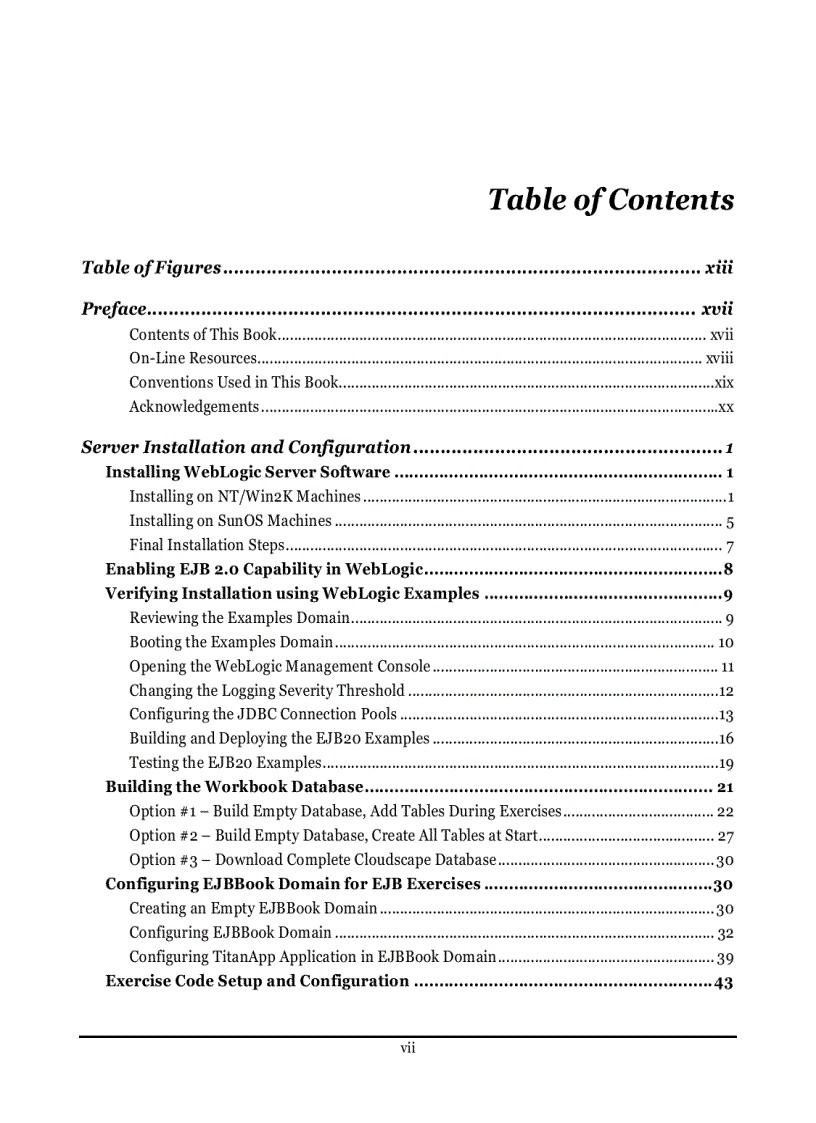 image for page WebLogic Server 6 1 Workbook for Enterprise JavaBeans 3rd Edition