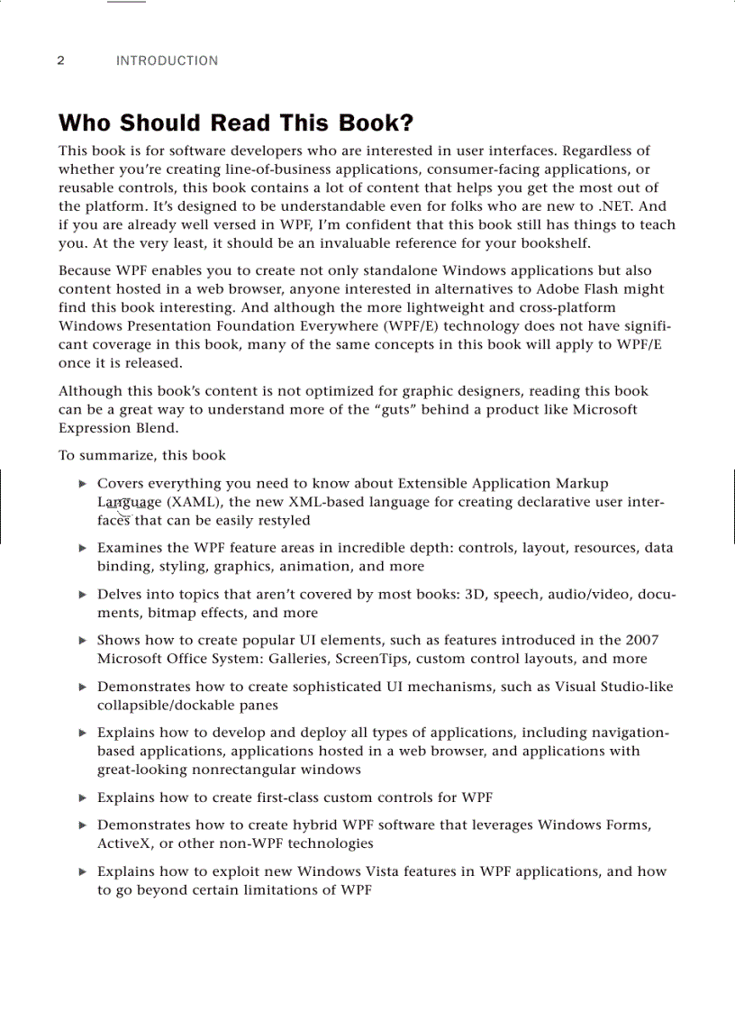 image for page Windows Presentation Foundation Unleashed