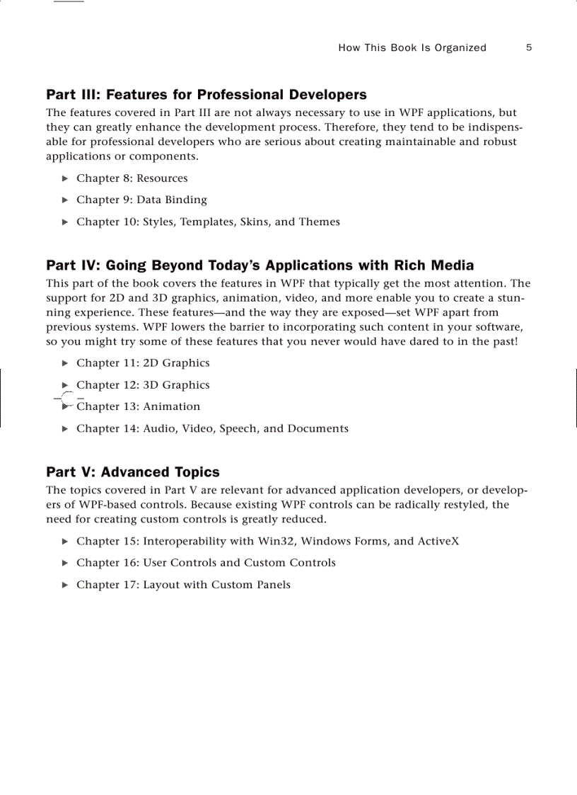 image for page Windows Presentation Foundation Unleashed