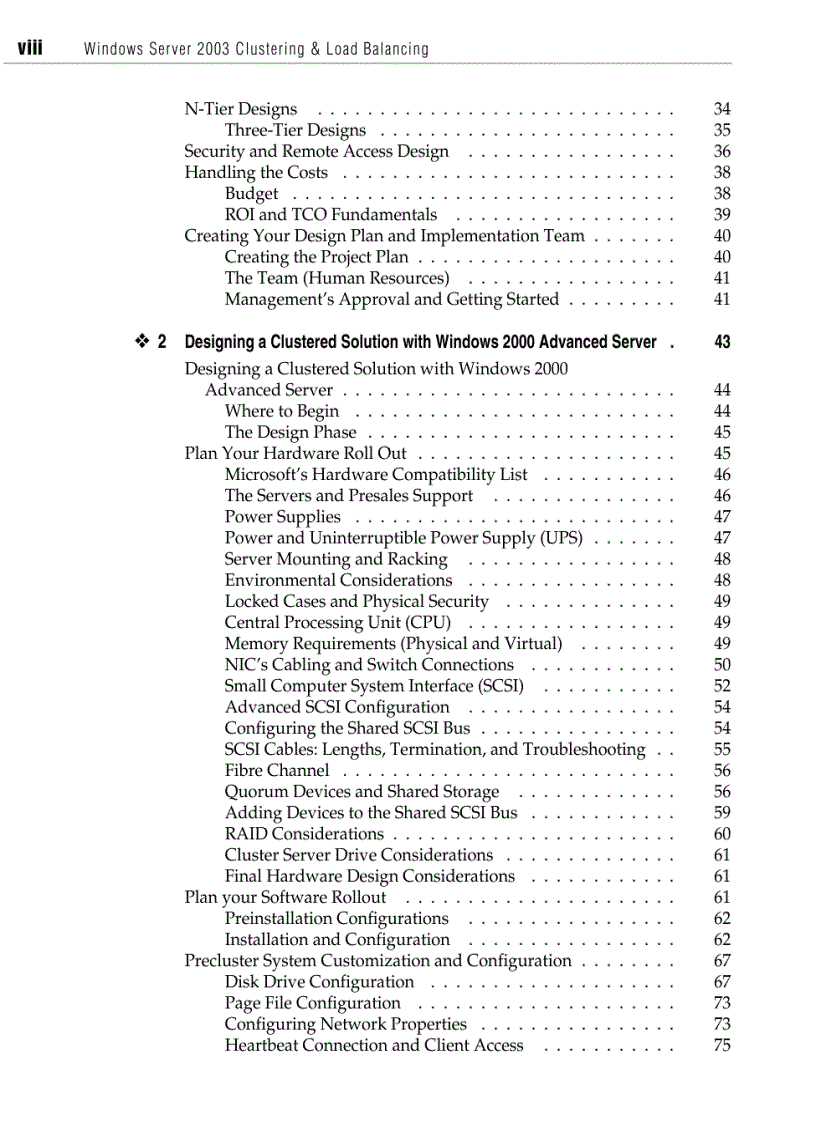image for page Windows Server 2003 Clustering And Load Balancing