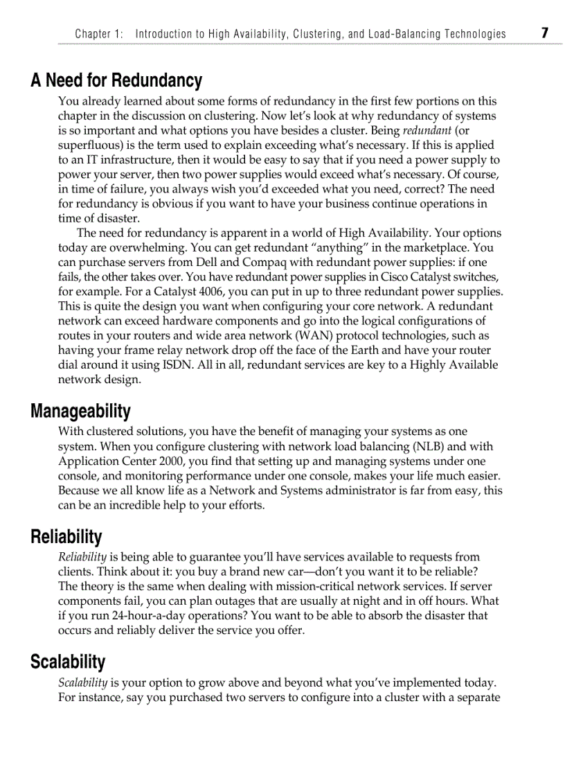 image for page Windows Server 2003 Clustering And Load Balancing