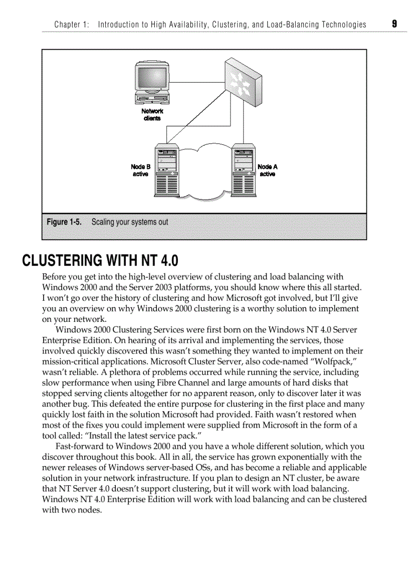 image for page Windows Server 2003 Clustering And Load Balancing