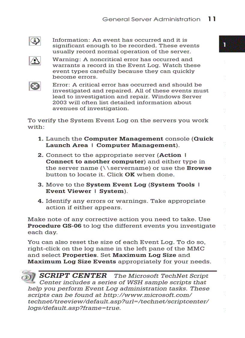 image for page Windows Server 2003 Pocket Administrator