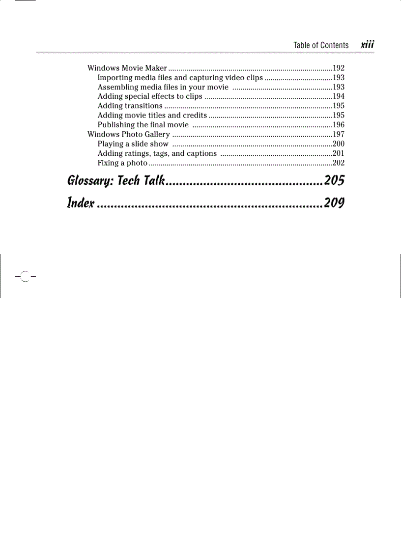 image for page Windows Vista For Dummies Quick Reference