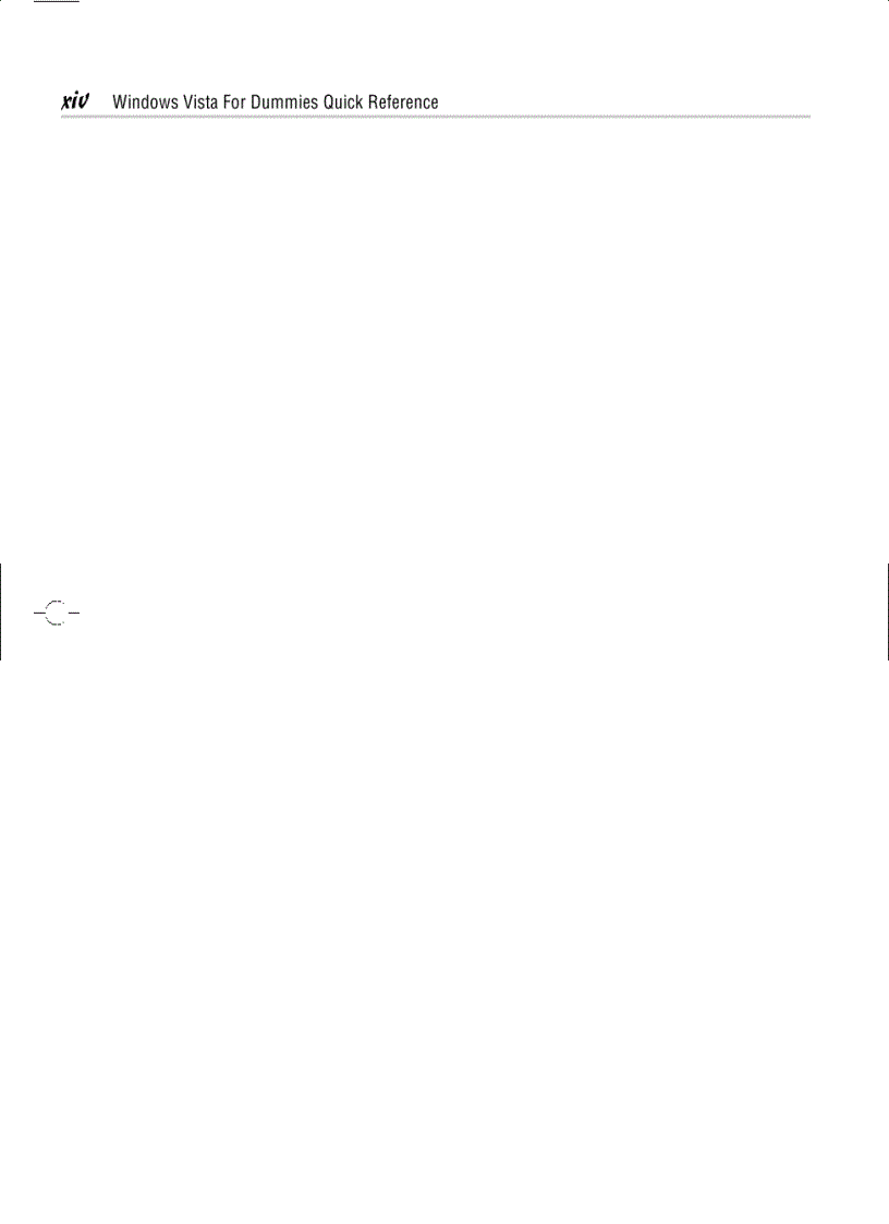 image for page Windows Vista For Dummies Quick Reference