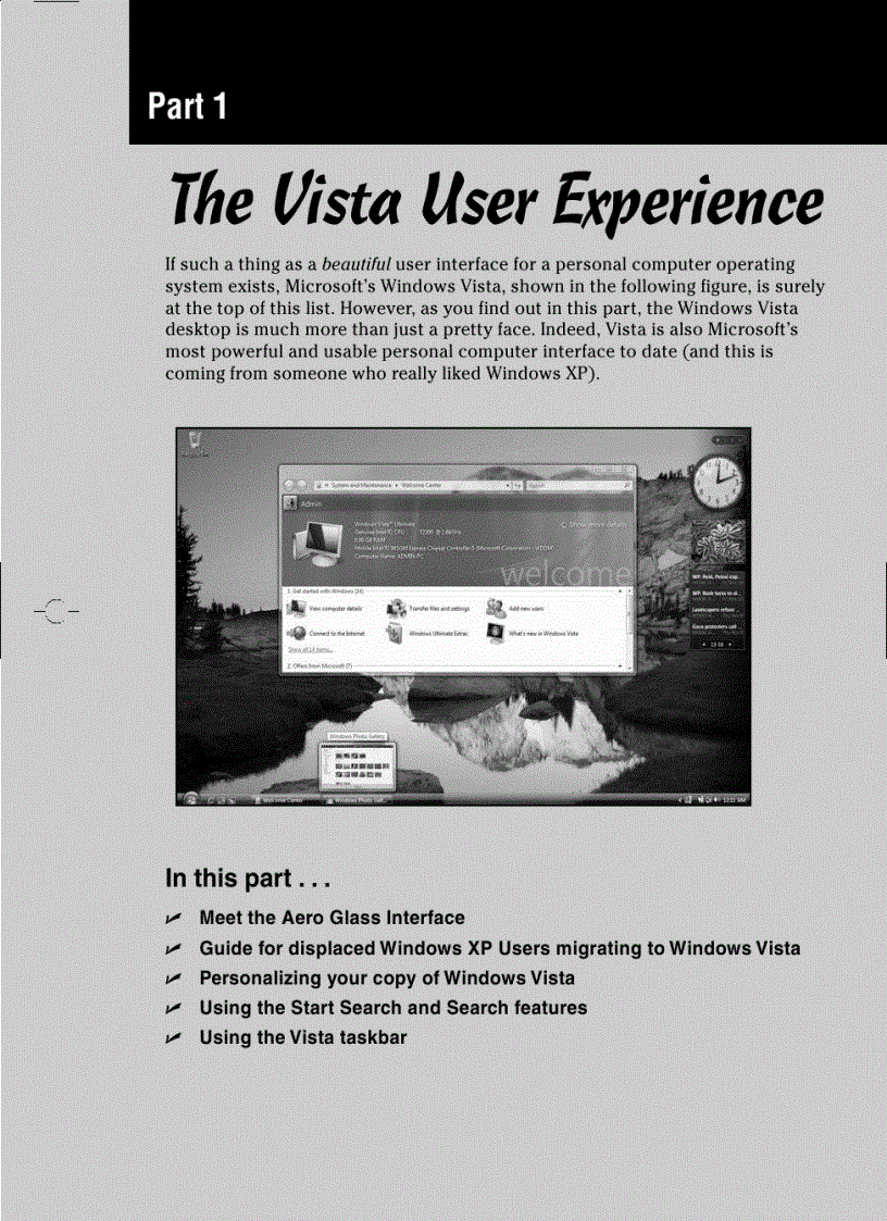 image for page Windows Vista For Dummies Quick Reference