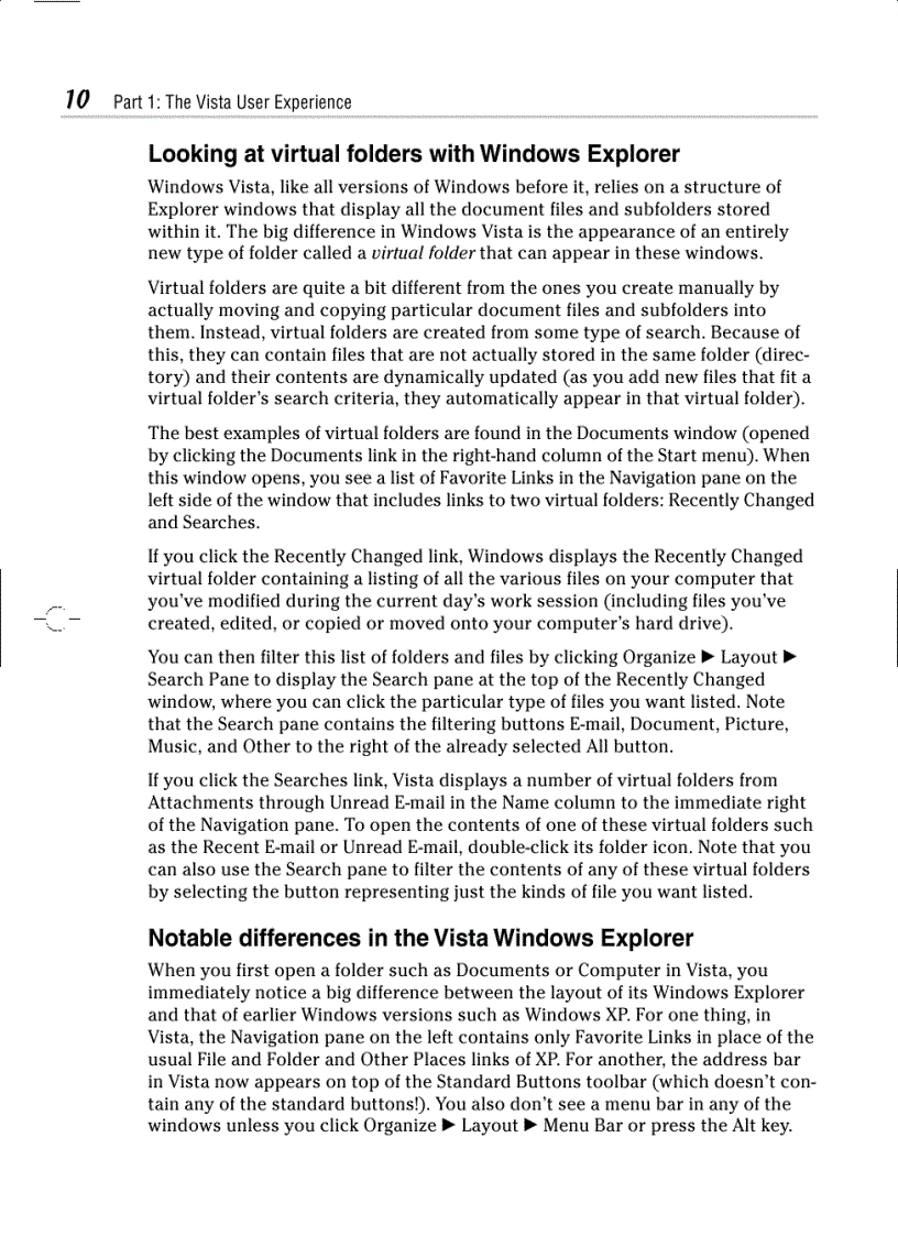 image for page Windows Vista For Dummies Quick Reference
