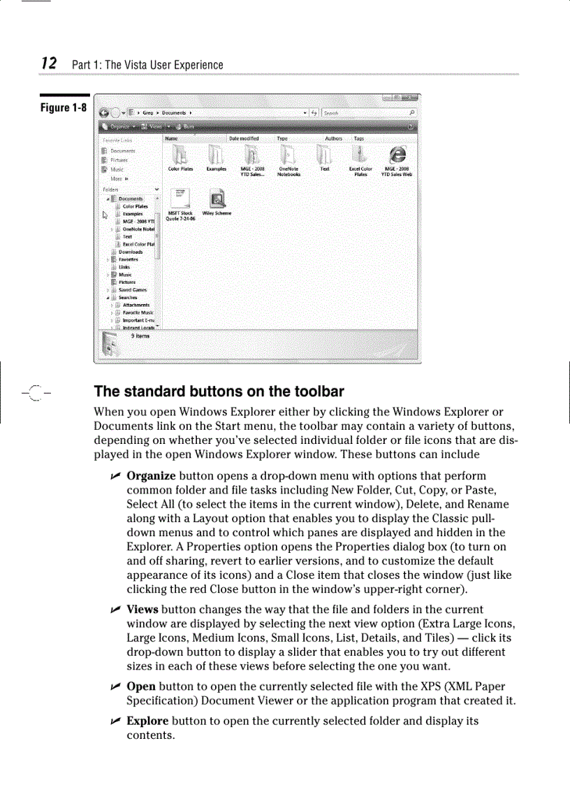 image for page Windows Vista For Dummies Quick Reference
