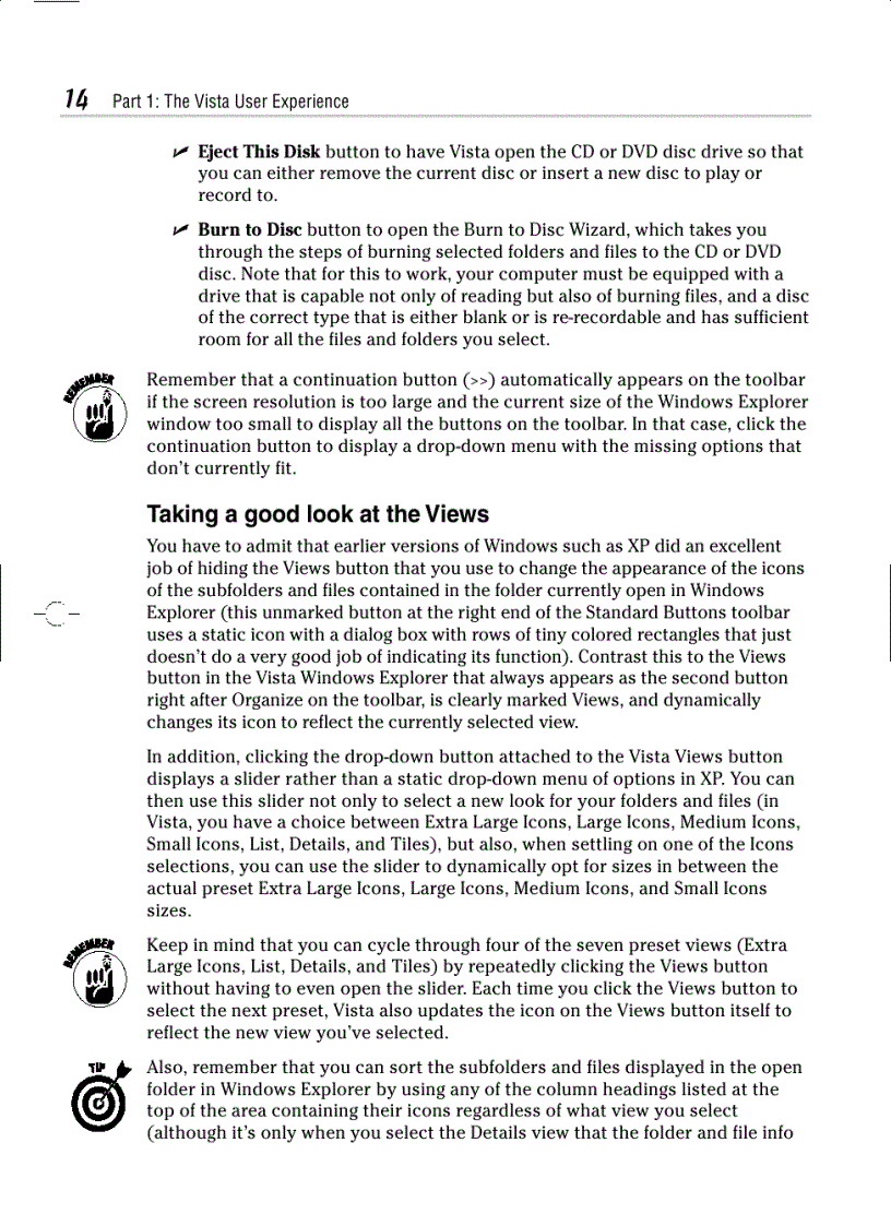 image for page Windows Vista For Dummies Quick Reference