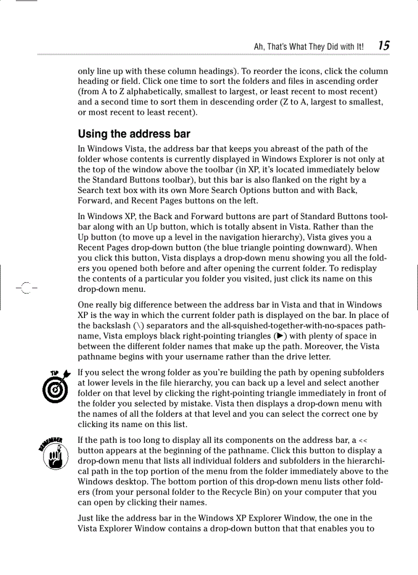image for page Windows Vista For Dummies Quick Reference