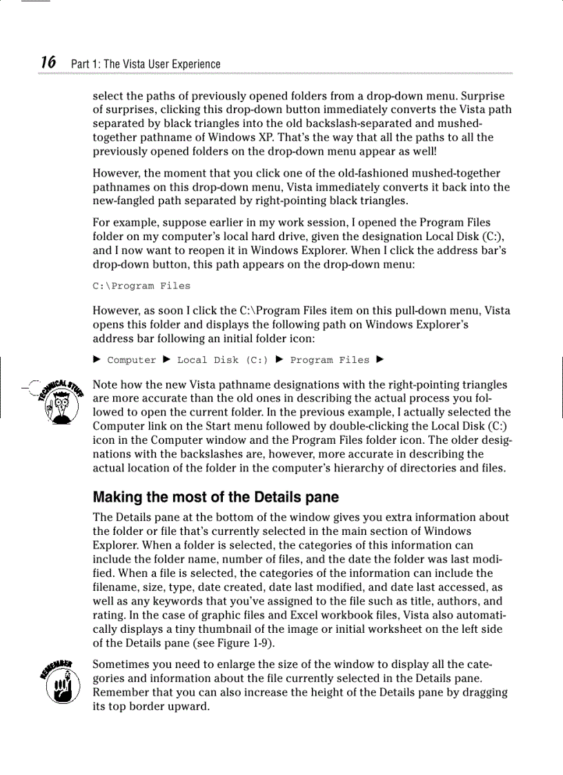 image for page Windows Vista For Dummies Quick Reference