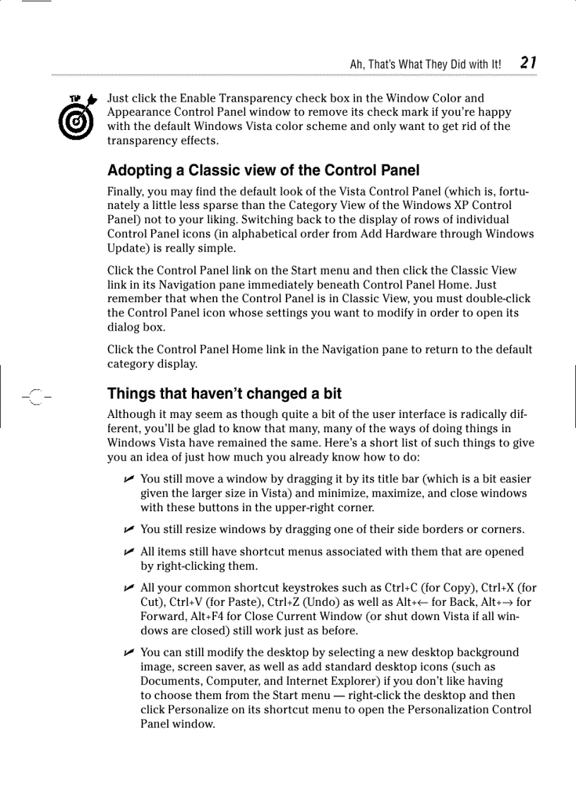 image for page Windows Vista For Dummies Quick Reference