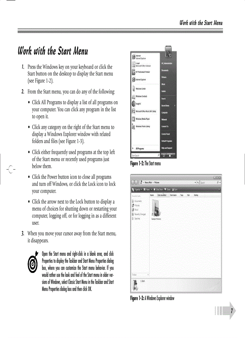 image for page Windows Vista Just the Steps