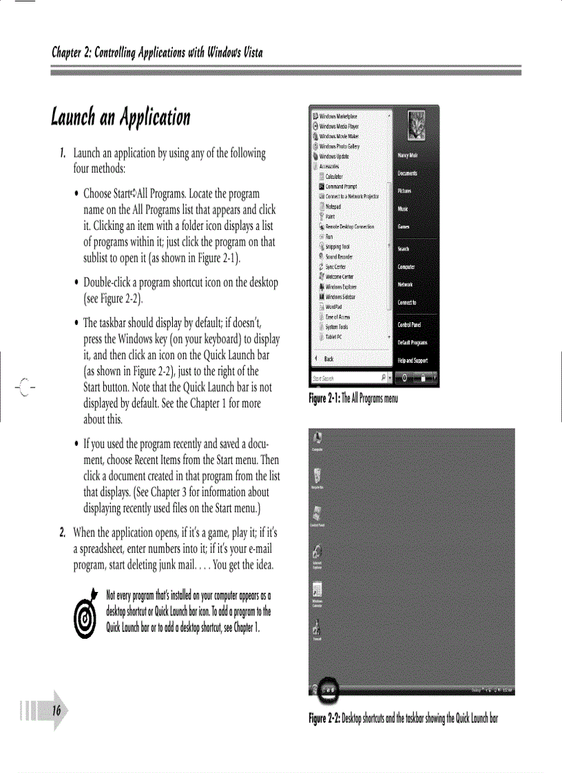 image for page Windows Vista Just the Steps
