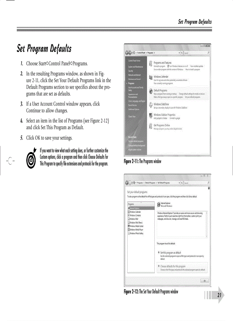 image for page Windows Vista Just the Steps