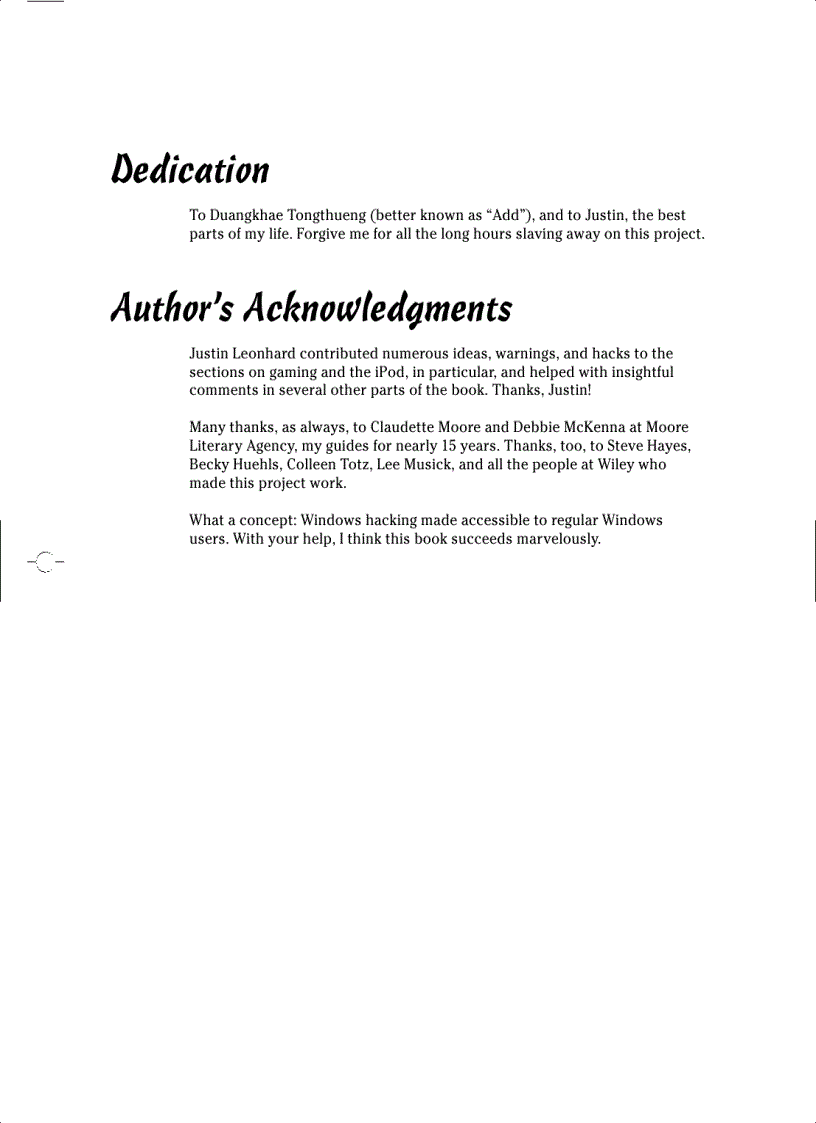 image for page Windows XP Hacks and Mods