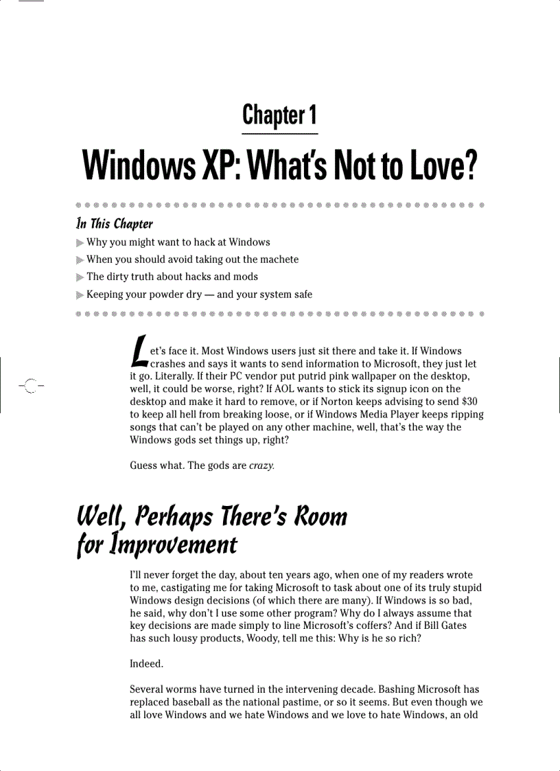 image for page Windows XP Hacks and Mods