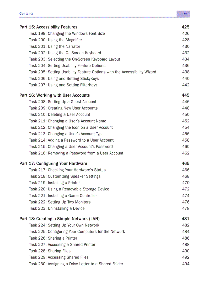 image for page Windows XP In 10 Steps Or Less