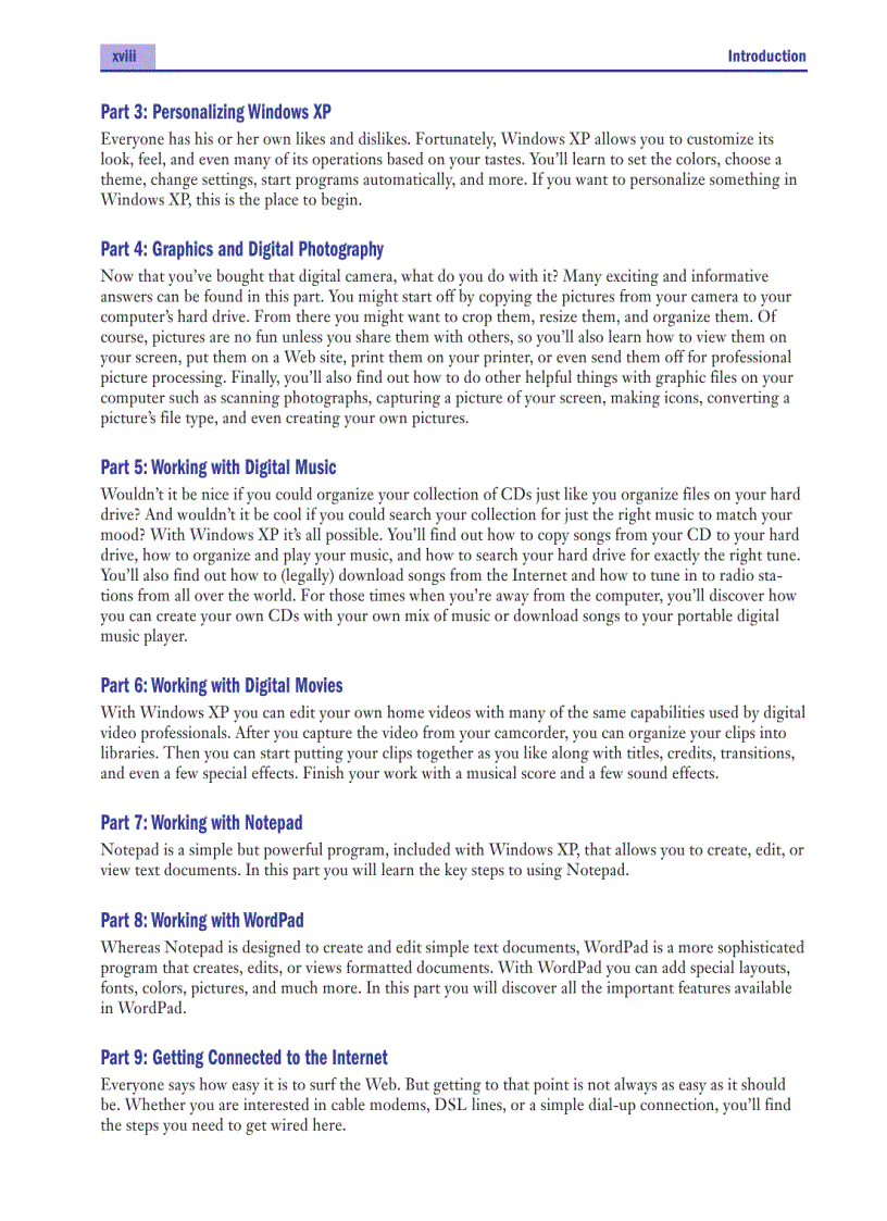 image for page Windows XP In 10 Steps Or Less