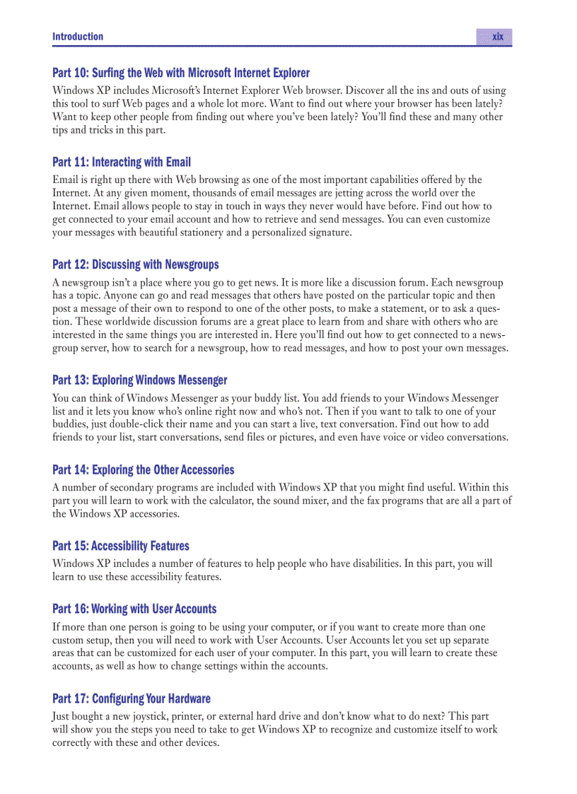 image for page Windows XP In 10 Steps Or Less