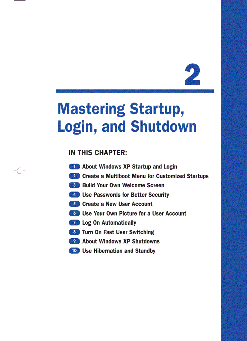 image for page Windows XP in a Snap Sams Teach Yourself