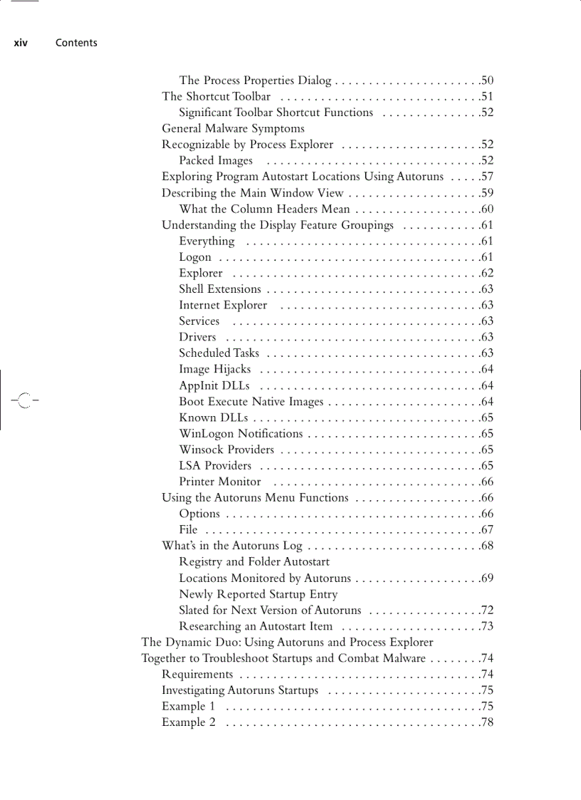 image for page Winternals Defragmentation Recovery and Administration Field Guide