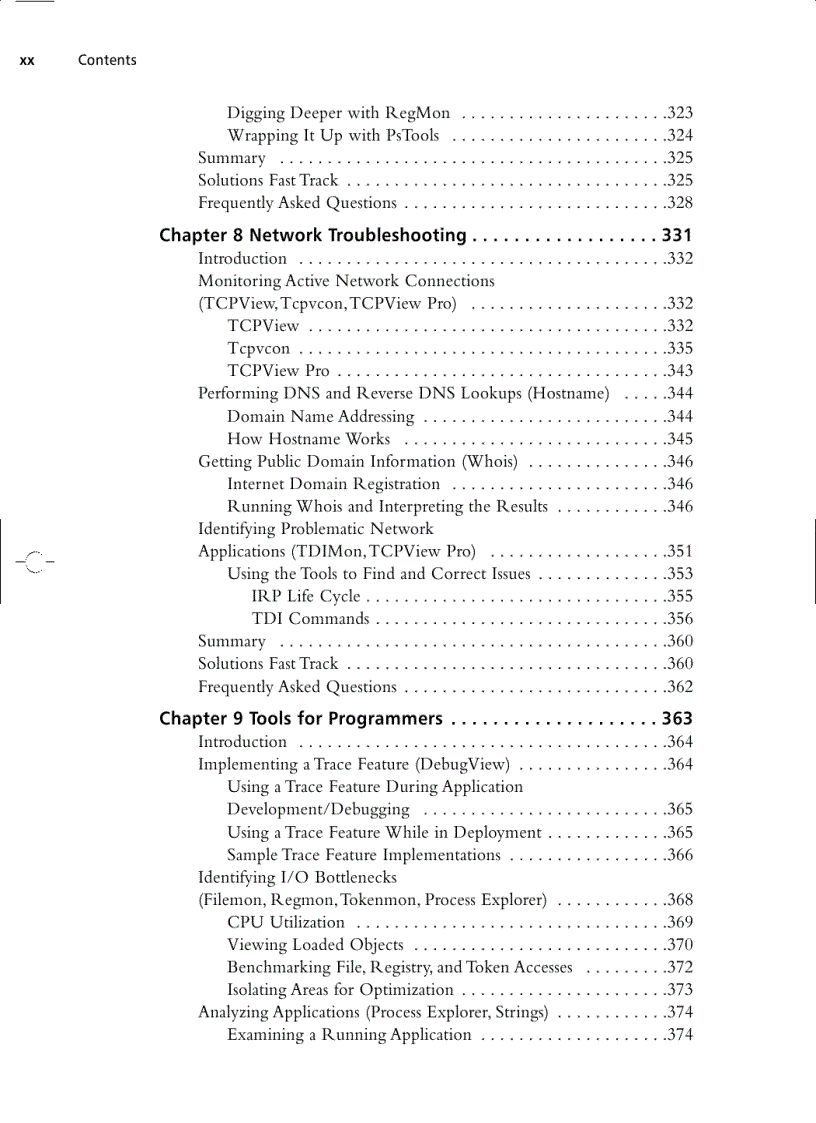 image for page Winternals Defragmentation Recovery and Administration Field Guide