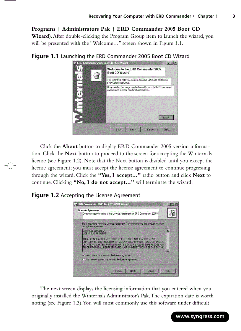 image for page Winternals Defragmentation Recovery and Administration Field Guide